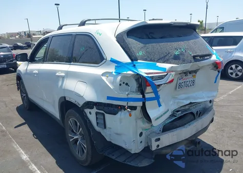 2019 Toyota Highlander Le из США, поврежденный, VIN 5TDZZRFH9KS292312